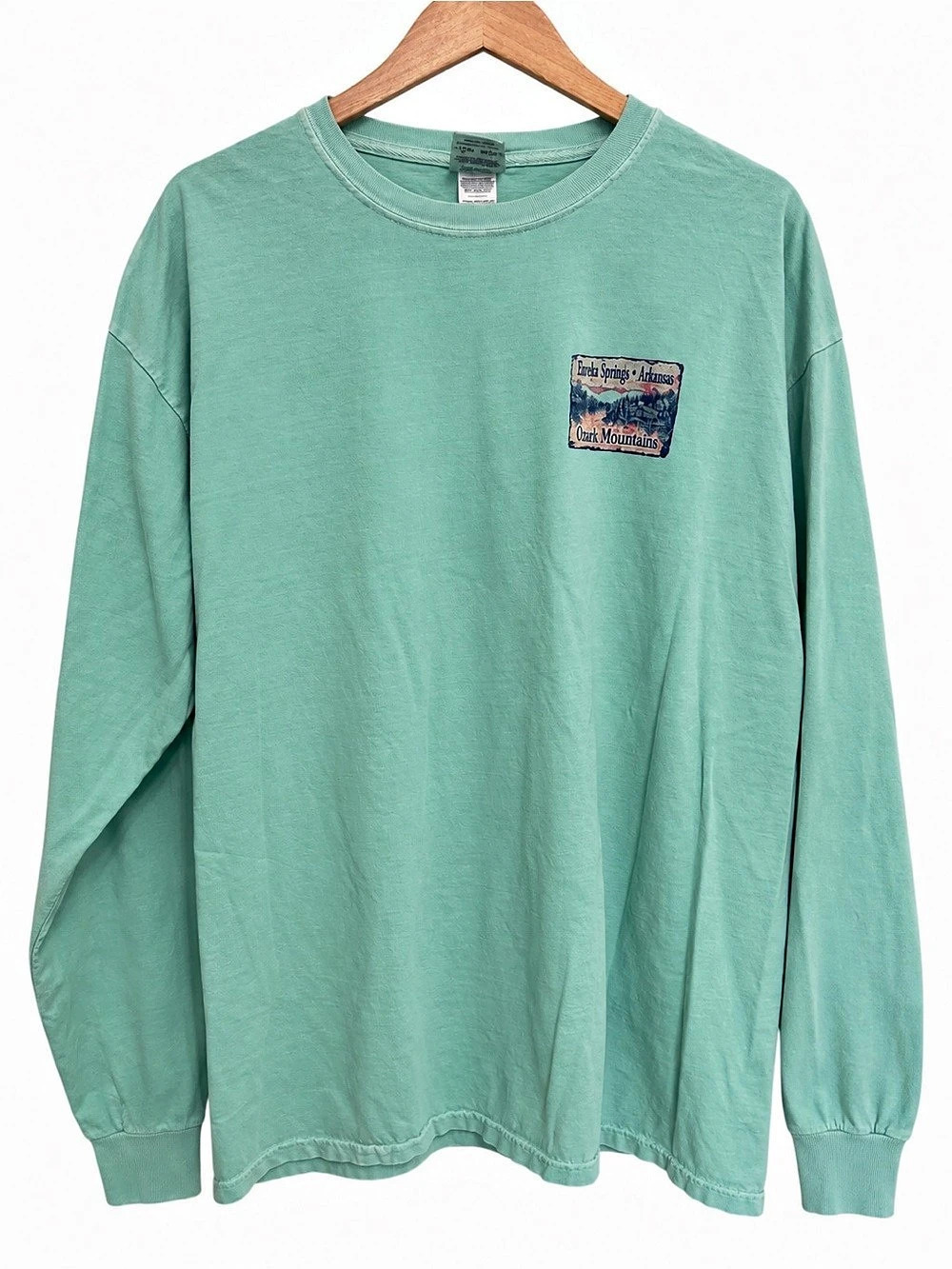 Comfort Colors Eureka Springs Arkansas Ozark Mountains Long Sleeve T-Shirt Ozark